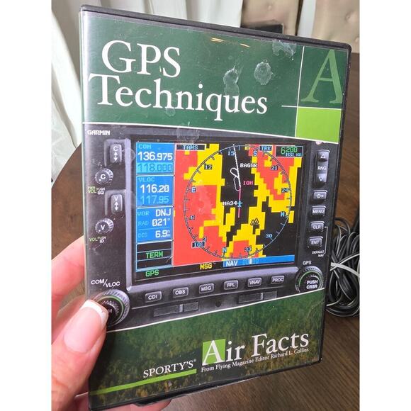 Sporty's Air Facts DVD - GPS Techniques - Richard L. Collins VGC - Picture 2 of 16